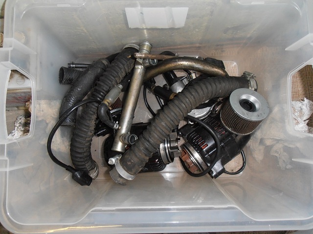 spare hoses and alternators